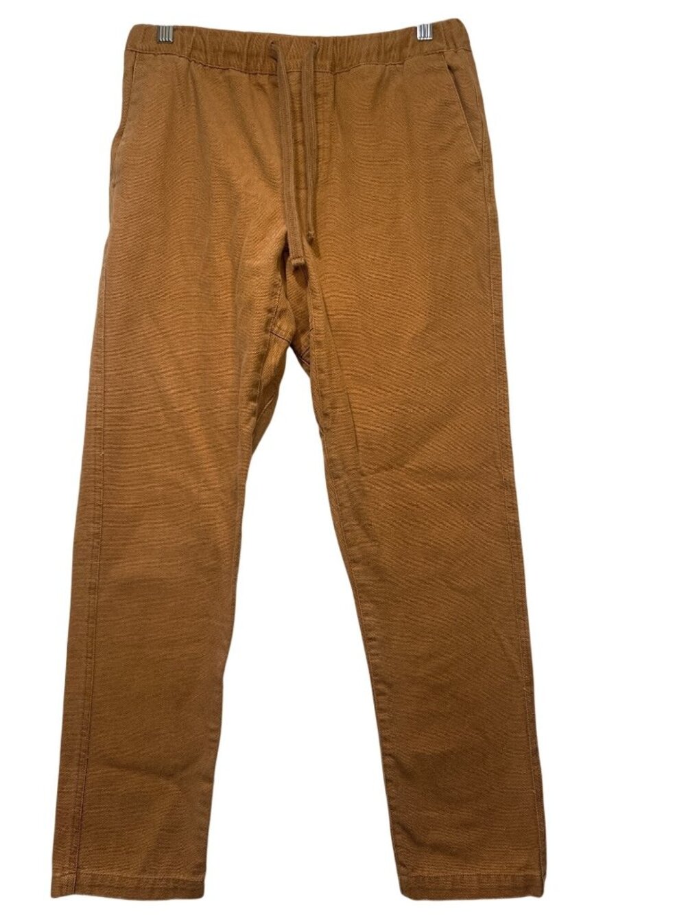 Obey Tan Tie Waist Pants Men’s Small Y2K Preppy Skater Streetwear Casual Comfy